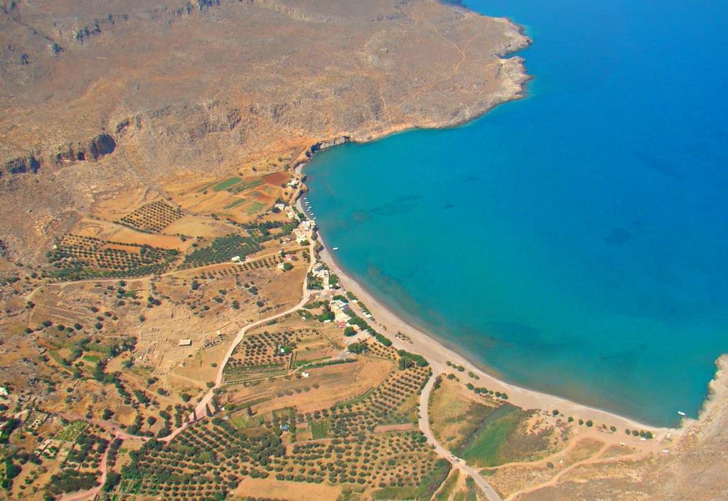 Coral Front Beach Káto Zákros Bagian luar foto