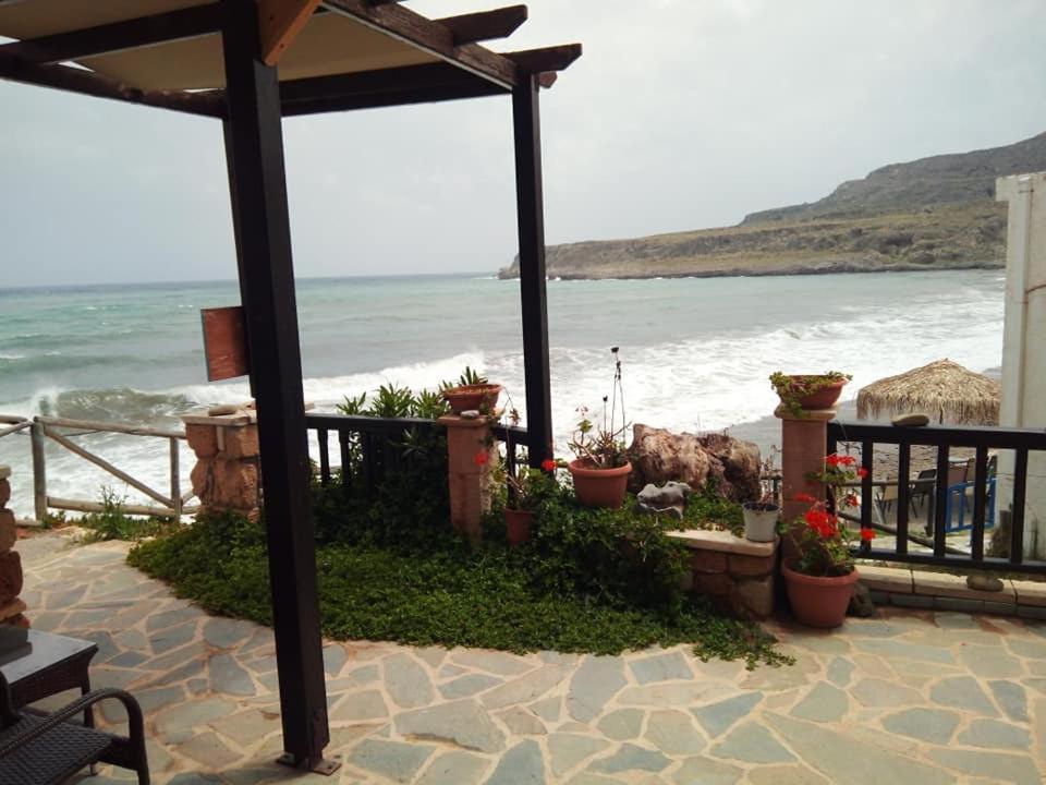 Coral Front Beach Káto Zákros Bagian luar foto