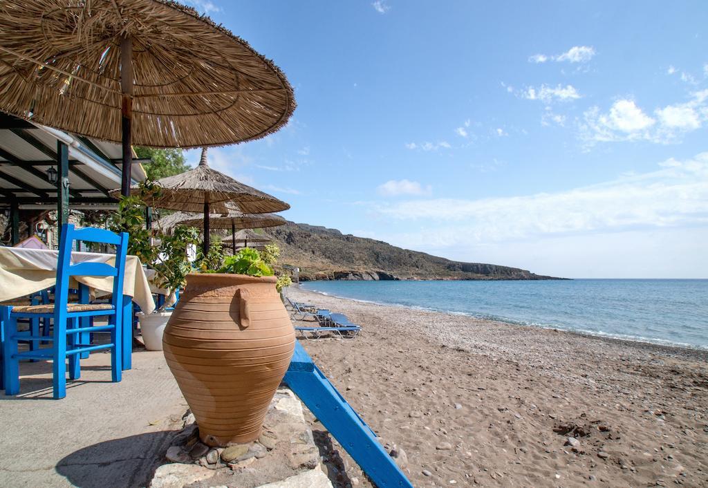 Coral Front Beach Káto Zákros Bagian luar foto