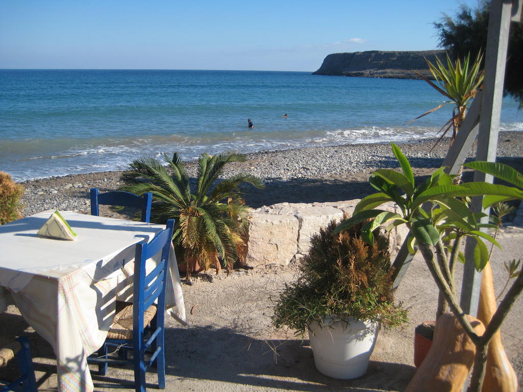 Coral Front Beach Káto Zákros Bagian luar foto