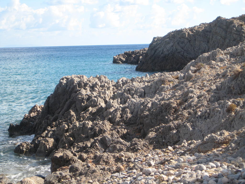 Coral Front Beach Káto Zákros Bagian luar foto