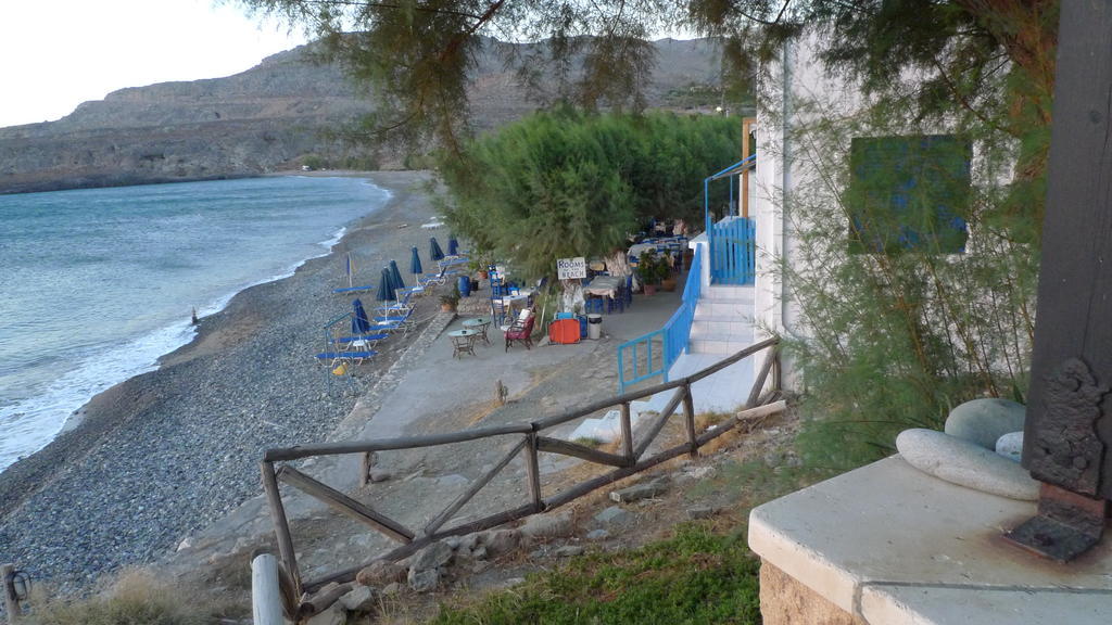 Coral Front Beach Káto Zákros Bagian luar foto
